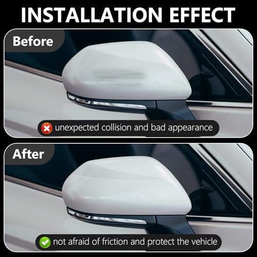 DGSL Car Door Edge Guards Door Sill Protector, 4In x 33Ft 5D Carbon Fiber Car - Image 5
