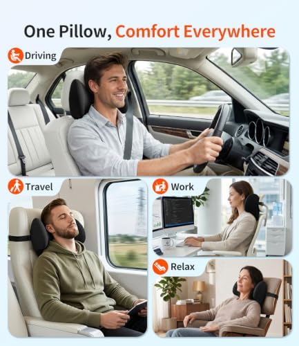 2-Pack Car Neck Pillow: Ergonomic Neck Support - Image 3