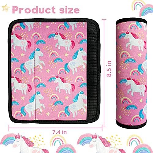 Seat Belt Cover for Kids, Seat Belt Pad for Boys Girls, Car Seat Straps - Image 2