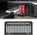 Tailgate Table Rear Foldable Storage Cargo Rack, Storage Shelf Molle Panel by DXGTOZA