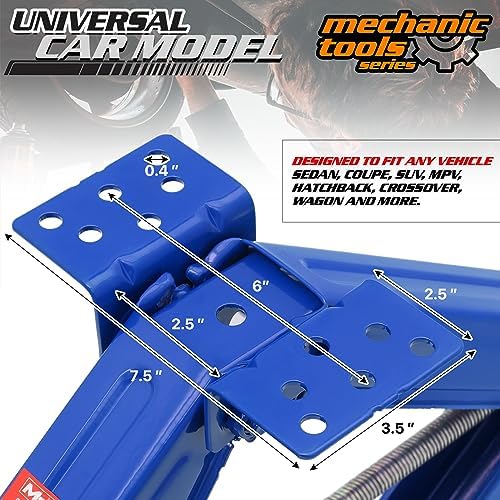 M-AUTO 23.5 Inches Scissor Jack - Image 6
