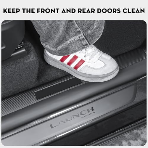 8PCS Door Sill Protector for Tesla Model Y Juniper - Image 3
