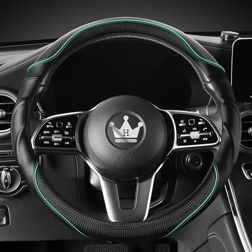 HighnessHwoo 3D Car Steering Wheel Cover Comfort Grip Massage Sporty Anti-Slip - Image 2