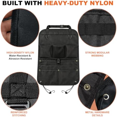 Nylon Backseat Car Organizer - Image 4