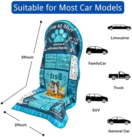 Waterproof Car Seat Cover for Front Seats, Protector for Cars SUVs Trucks - Image 6