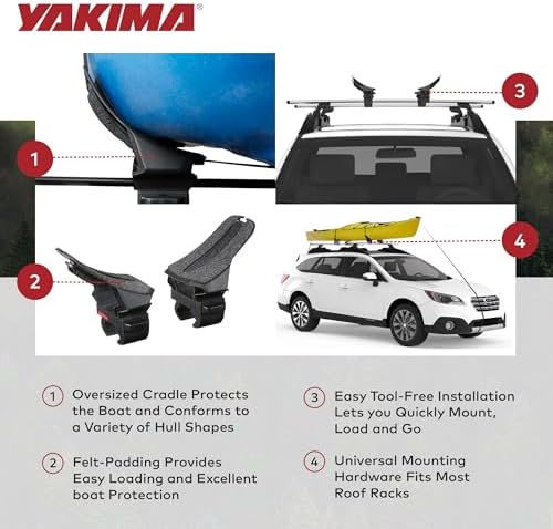 Yakima, Deckhand Roof Mounted Boat Rack - Image 5