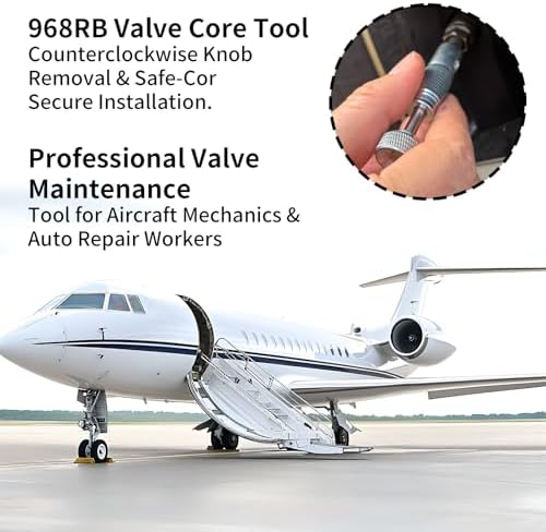 2Pack 968RB Aircraft Tire Valve Stem Removal Tool, Compatible - Image 6