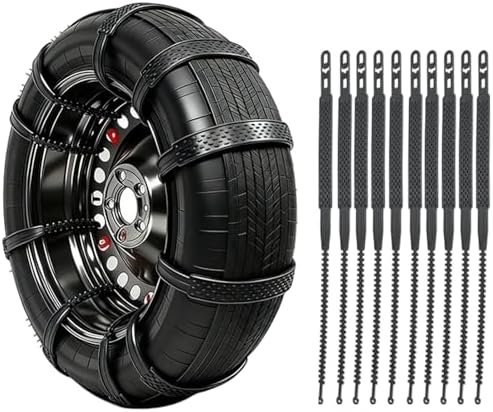 Adjustable Anti-Slip Tire Zip Ties by Unknown