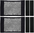 Universal Mesh Cargo Net Storage Net Wall Sticker Organizer Pouch Bag Storage by DIMIK