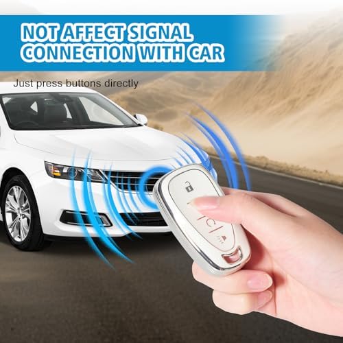 Rislobx Key Fob Cover Fit for Chevy Key, Car Key Case Protector for Volt Bolt - Image 4