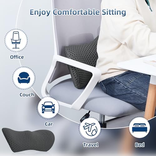 Lumbar Pillow, Memory Foam Lumbar Support Pillow - Image 6