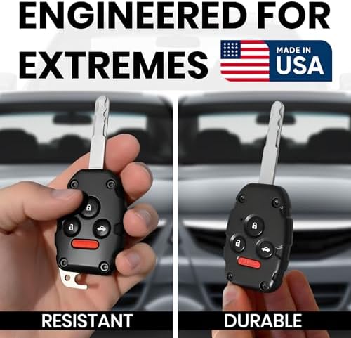 Key Fob Shell Case for Honda Accord 2003-2012, Civic EX 2006-2013, Pilot - Image 2