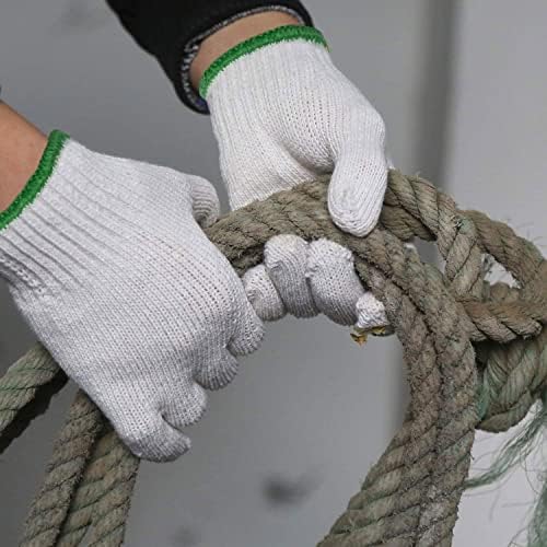 Evridwear Cotton Polyester String Knit Shell Safety Protection Work Gloves - Image 5