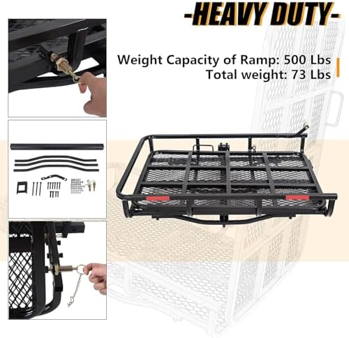 ECOTRIC Hitch Mount Wheelchair Carrier - Image 5