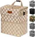 Vankor Car Trash Can with Lid Leak Proof Car Accessories by Vankor