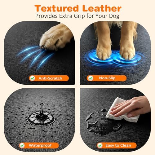 URPOWER PU Leather Hard Bottom Dog Seat Cover - Image 3