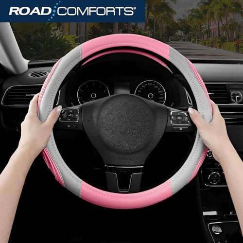 Road Comforts Car Steering Wheel Cover - Image 5