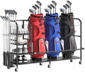 Extra Large Golf Bag Storage Organizer by Glocryp
