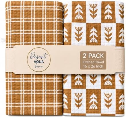 Kitchen Towels, Dish Towels for Kitchen by DesertAqua