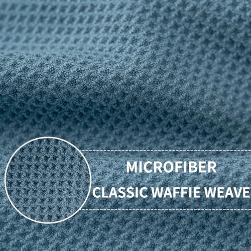 MICROFI New Microfiber Kitchen and Dish Cloths, Waffle Weave, 12 x 12 inches - Image 2