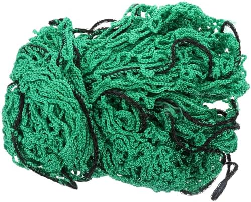 Heavy Duty Mesh Cargo Net for Trailer, Polypropylene Green Cover by CONGARTENO