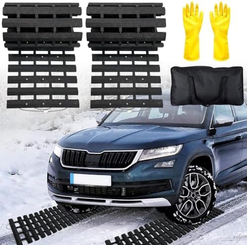 Emergency Devices Tire Traction Mats, Portable by EVTIME