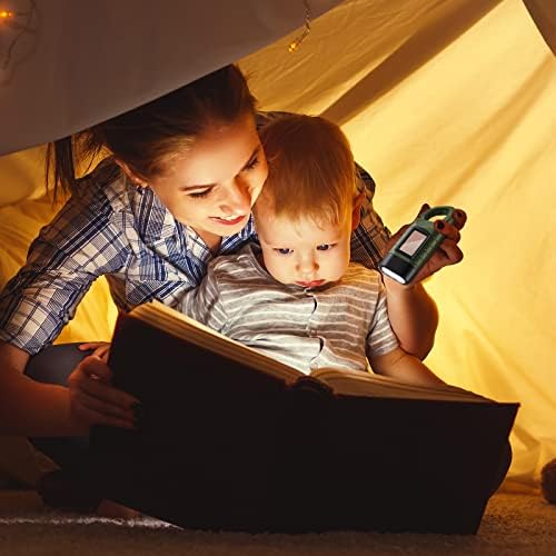 Oudain 4 Pack Hand Crank Solar Powered LED Flashlight - Image 3