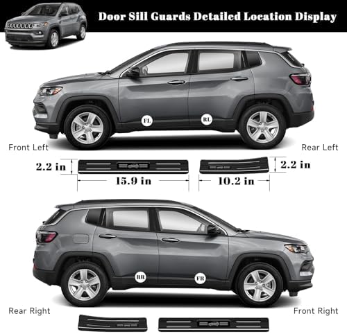 4PCS Car Door Edge Guards Door Sill Protector - Image 5