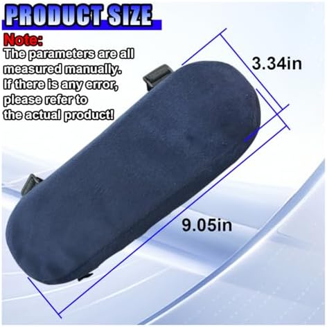 2PCS Car Elbow Pad Arm Rest Cover, Soft Armrest Cushion Pad - Image 2