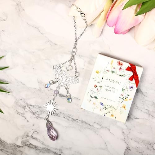Car Rear View Mirror Accessories Car Hanging Ornament, Butterfly Rearview Decor - Image 2