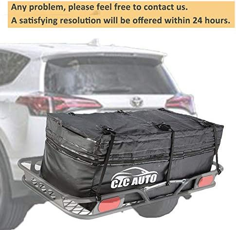 CZC AUTO Expandable Hitch Cargo Carrier Bag 9.5 cu. ft, Waterproof - Image 7