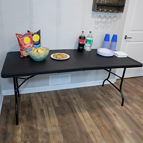 Lavish Home Indoor & Outdoor Portable Folding Table - Image 2