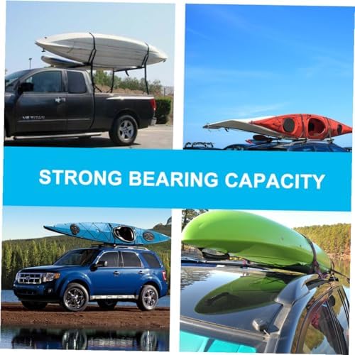 2 Pcs J Shaped Kayak Roof Rack for Canoe Snowboard Carrier - Image 4