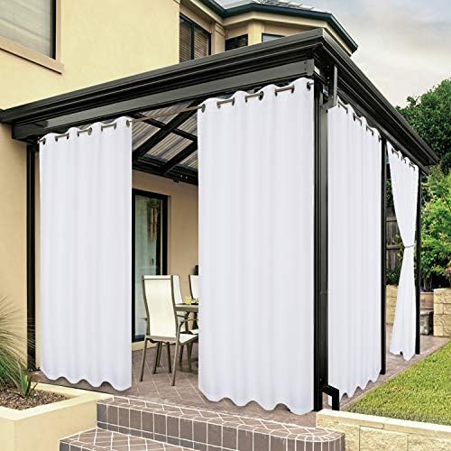 BONZER Outdoor Curtains for Patio Waterproof Thick Privacy by Bonzer