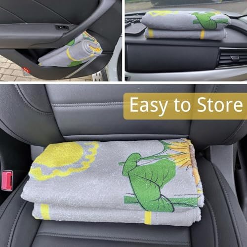 Waterproof Back Seat Cover for Dogs and Kids, Car Seat Protector Under Baby Car - Image 3
