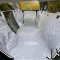 Truck Seat Cover for Dogs 100% Waterproof Back Seat Cover for Crew Cab Machine by iBuddy