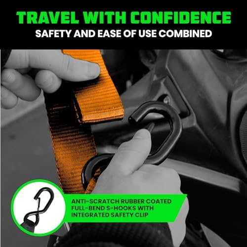 Rhino USA Motorcycle Tie Down Straps - Image 5