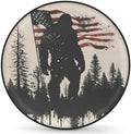 Flag Bigfoot Spare Tire Cover Dust-Proof Wheel Protector by Unknown