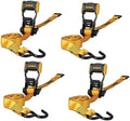 DEWALT 1.25"×12'×1, 800 lbs Light-Duty Ratchet Strap by Unknown