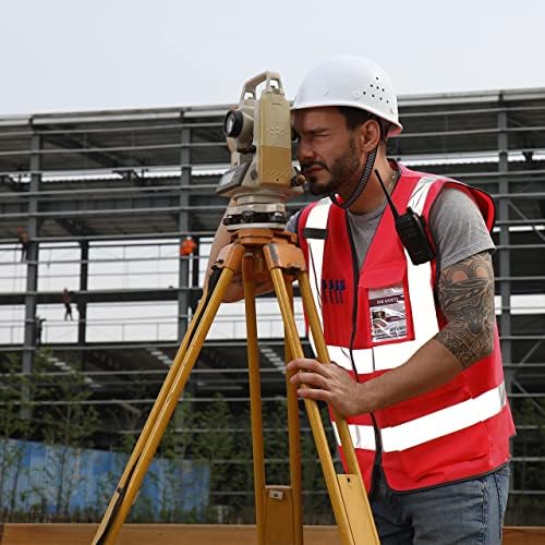 Dib Safety Hi Vis Reflective Safety Vest - Image 6