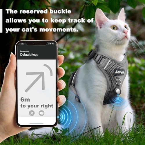 Cat Harness and Leash Set for Walking Escape Proof, Adjustable Soft Kittens Vest - Image 4