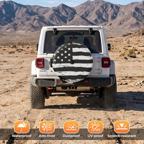 Moonet 32" Tire Cover for Jeep Wrangler JL - Image 6