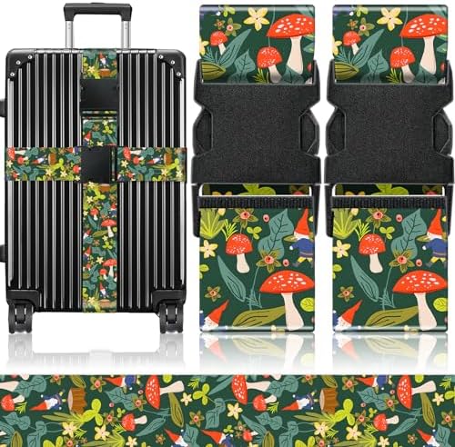 Slohif Luggage Straps for Suitcases Travel Belt Accessories Luggage Connector by Slohif