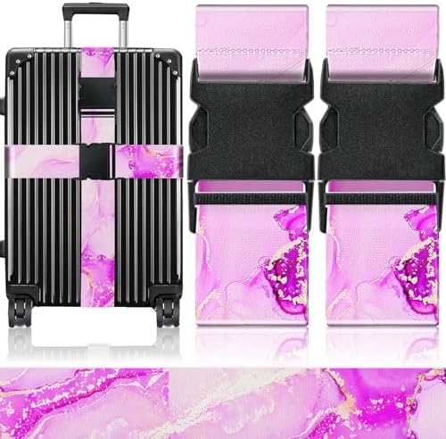 Slohif Luggage Straps for Suitcases Travel Belt Accessories Luggage Connector by Slohif