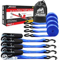 XSTRAP STANDARD 4-Pack Ratchet Tie Down Straps by XSTRAPSTANDARD
