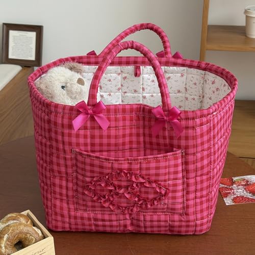 Storage Basket Boho Fabric Large Collapsible Floral Laundry Nursery Hamper by Ankick