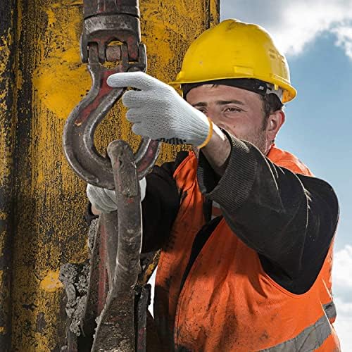 Evridwear Cotton Polyester String Knit Shell Safety Protection Work Gloves - Image 3