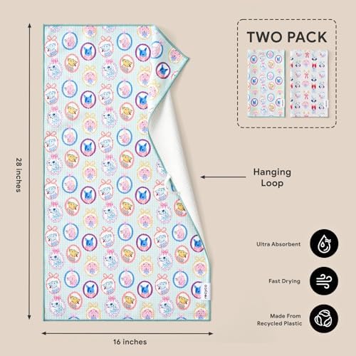 RECYCO Waffle Kitchen Towel Set of 2 - Image 2