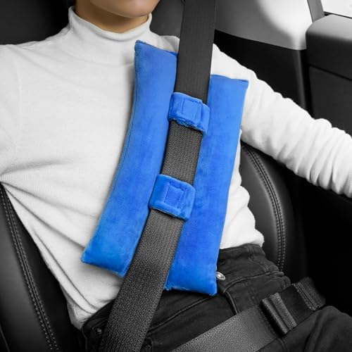 Seat Belt Pillow for Mastectomy Post-Surgery, Heart Surgery Recovery Support by SKIYHON