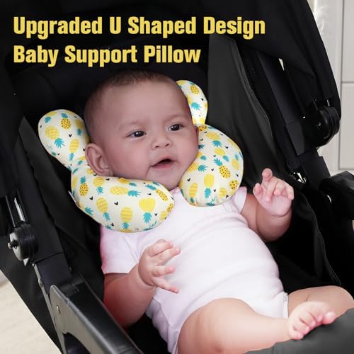 KAKIBLIN Baby Neck Pillow, Upgraded Baby Neck Pillows - Image 3